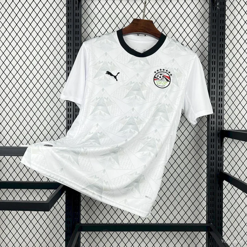 Camiseta Egipto 2026 VISITANTE MANGA CORTA VERSION FAN